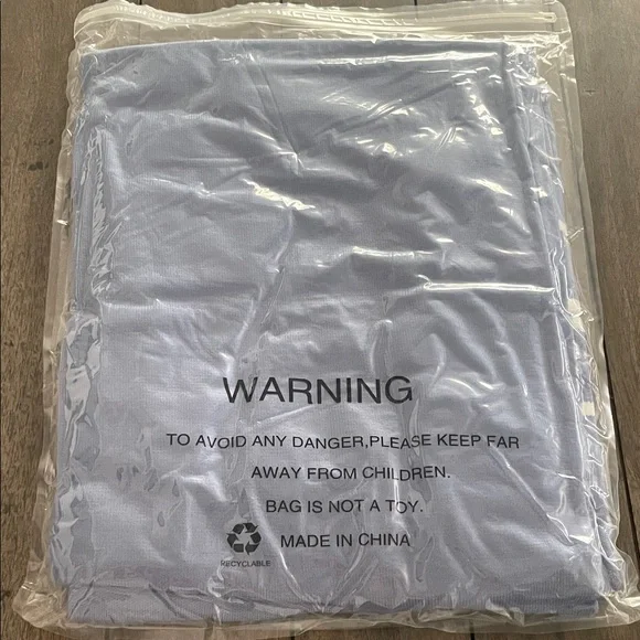 Women's Blue Button-Up Pantsuit - Picture 4 of 7